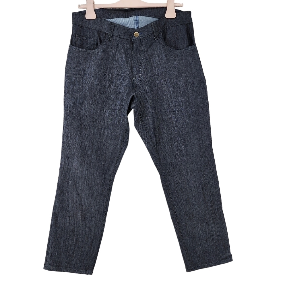 Blue Delta Men's Custom Made Dark  Denim Jean